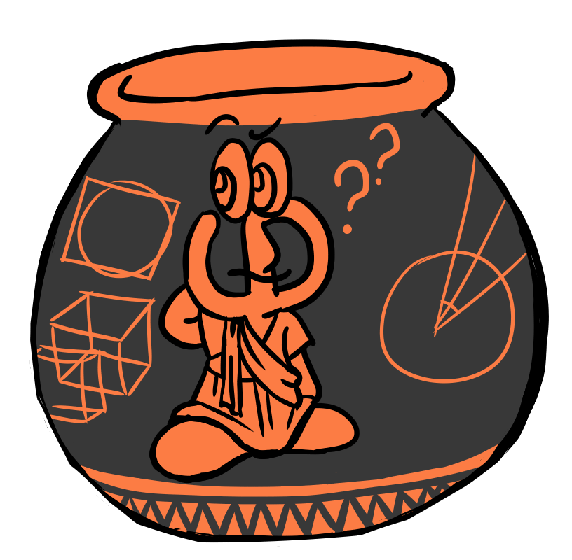 o mascote principal do livro, Phi
